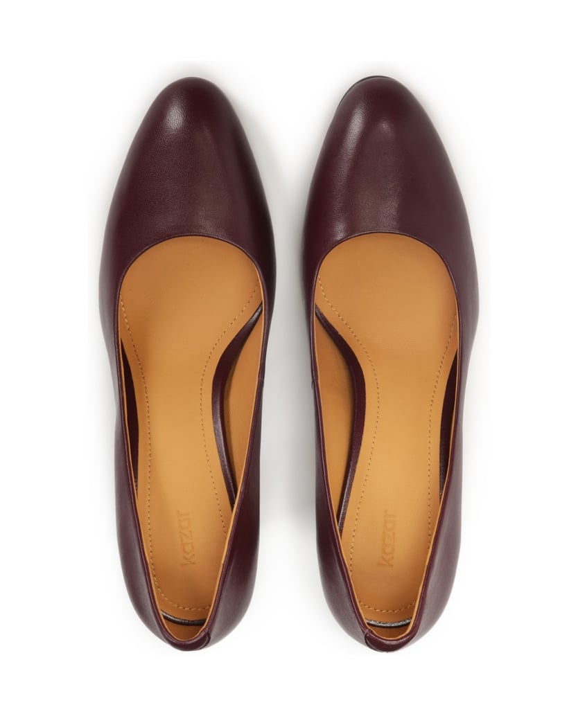 Kazar-Kastanienbraune-Pumps-mit-abgerundeten-N-rot