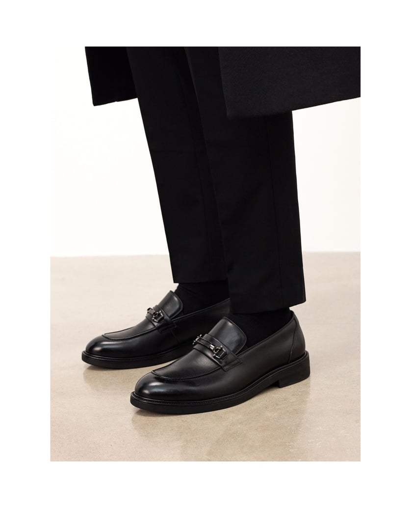 Kazar-Elegante-Leder-Slipper-mit-Schnalle-rot