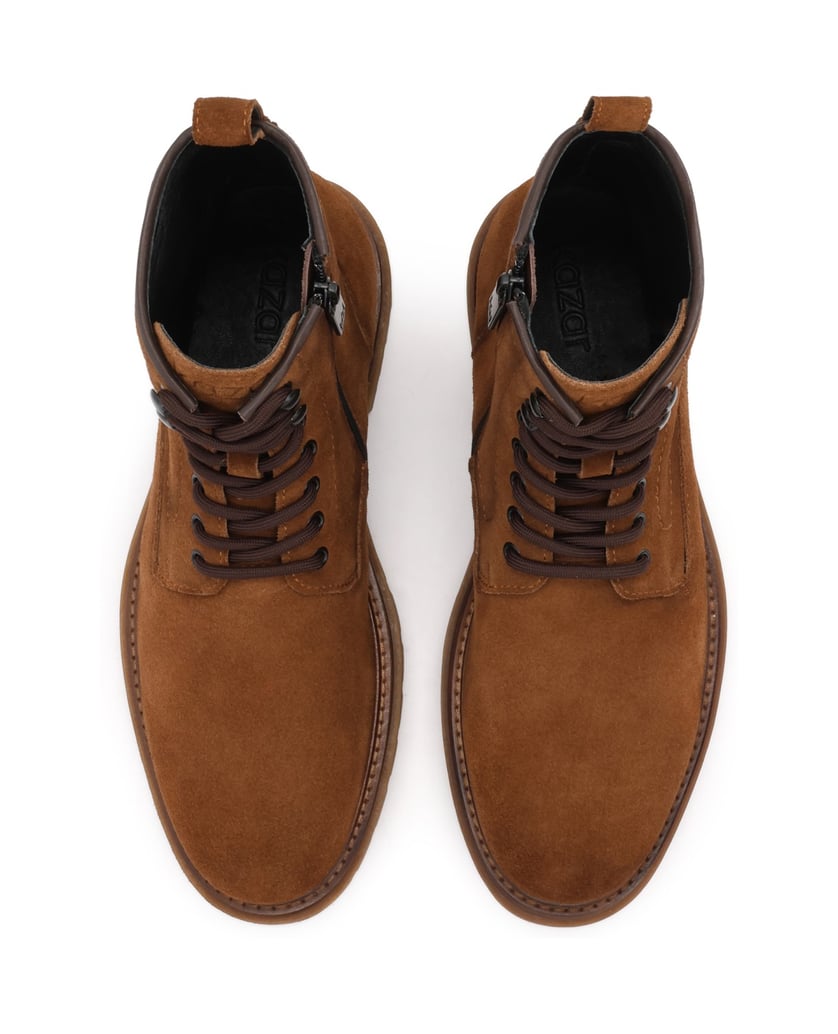 Kazar-Brown-men's-boots-made-of-natural-suede-hnedá