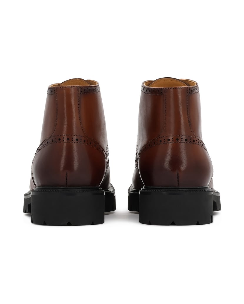 Kazar-Lace-up-leather-boots-for-men-hnedá