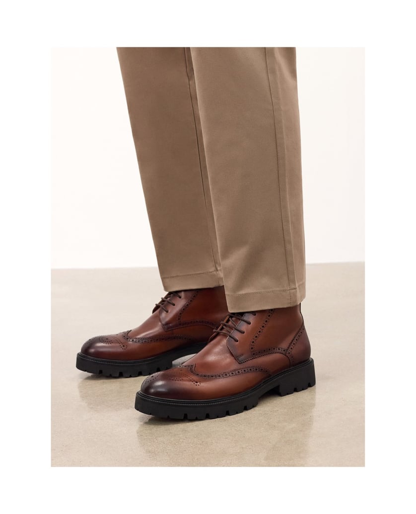 Kazar-Lace-up-leather-boots-for-men-hnedá