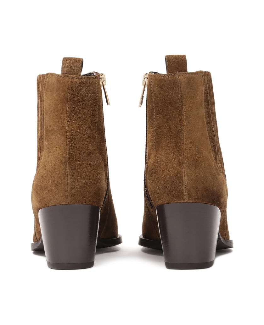 Kazar-Brown-women's-suede-cowboy-boots-hnědá