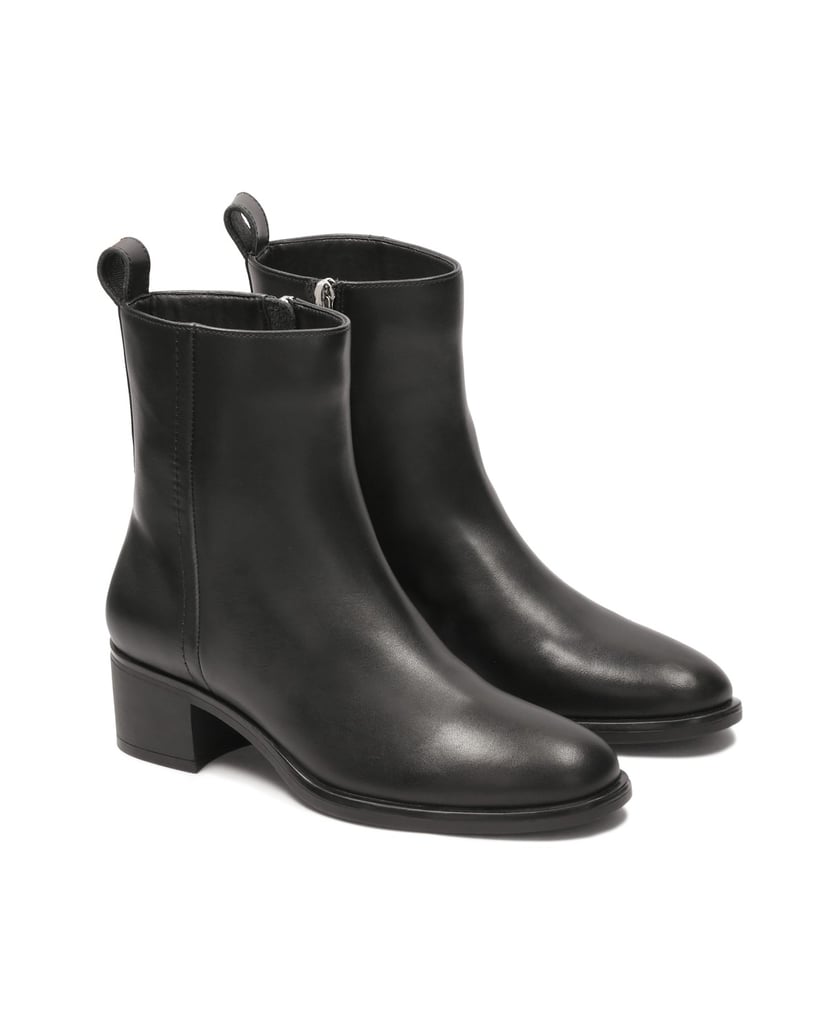 Kazar-Black-boots-with-wide-heels-čierna