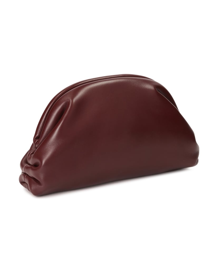 Kazar-Maroon-evening-pouch-bag-červená
