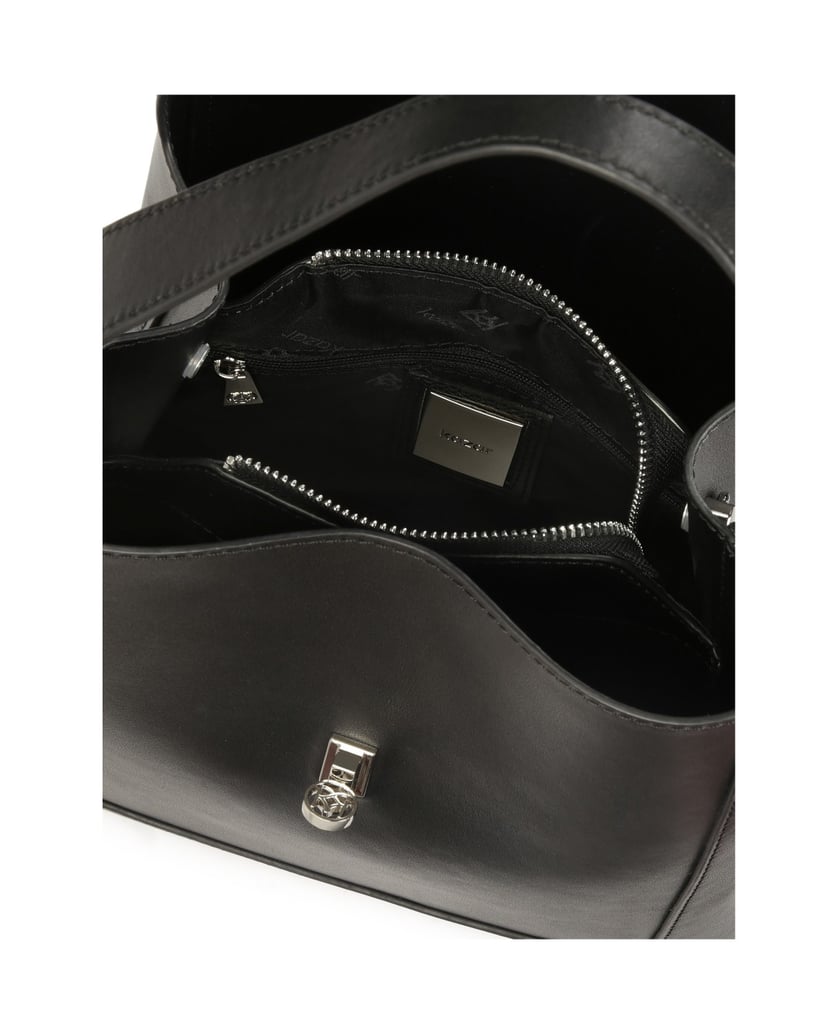 Kazar-Black-elegant-leather-handbag-čierna