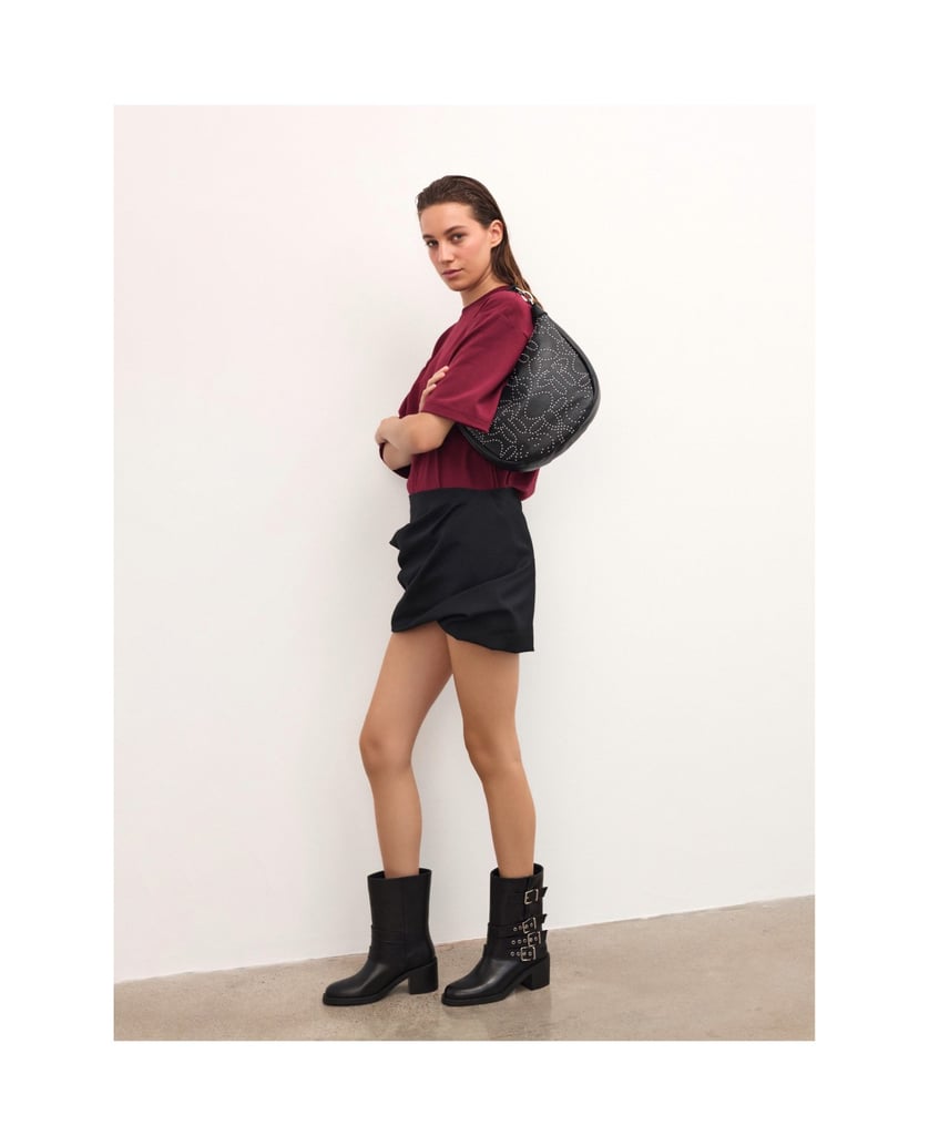 Kazar-Black-studded-hobo-bag-černá