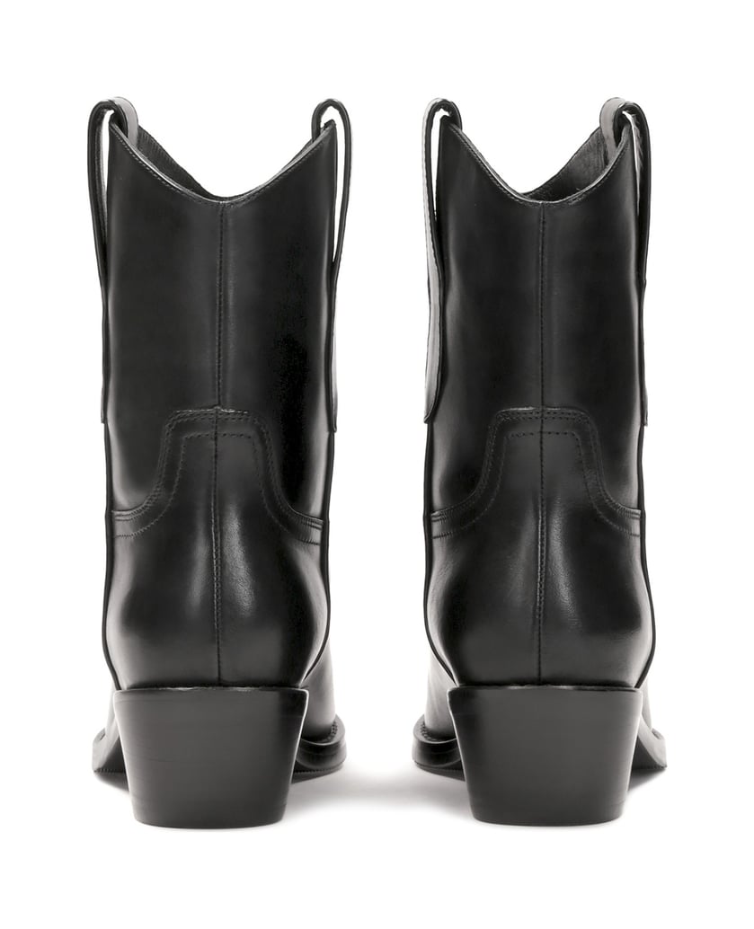 Kazar-Black-leather-cowboy-boots-with-slip-on-upper-čierna