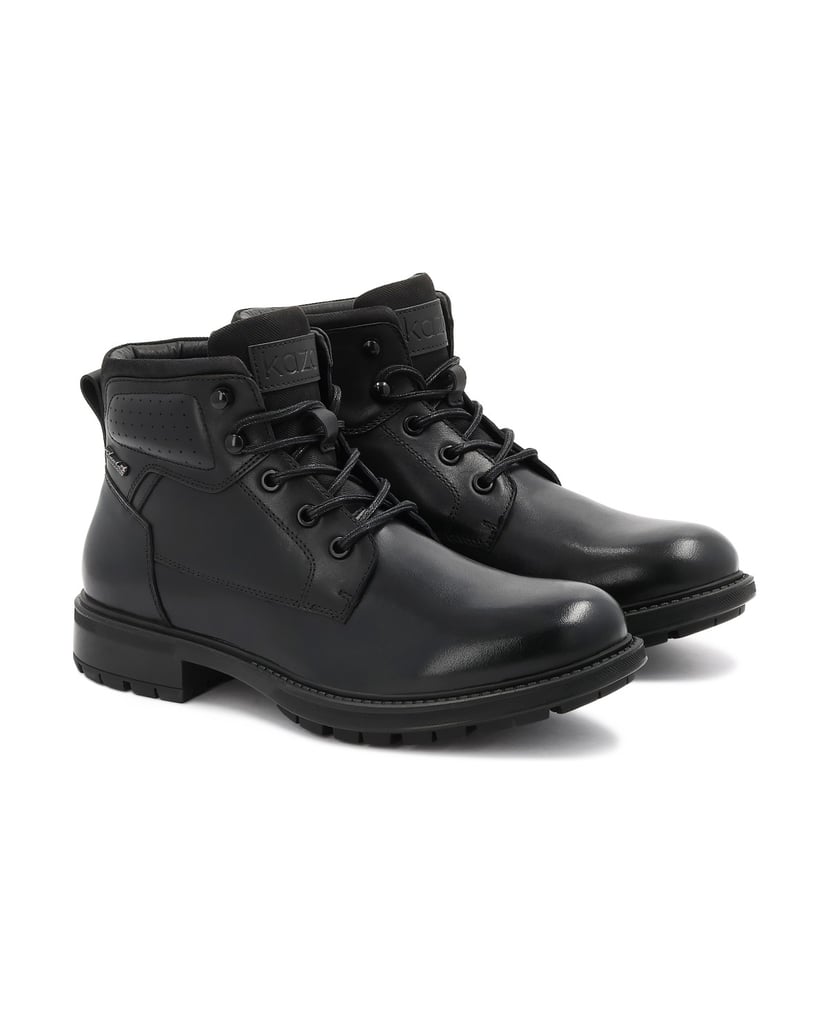 Kazar-Leather-boots-with-Thinsulate-membrane-čierna