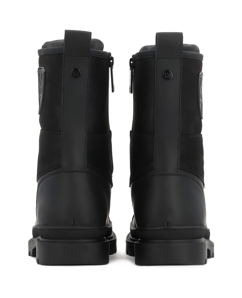 Kazar-High-boots-with-Thinsulate-insulation-černá