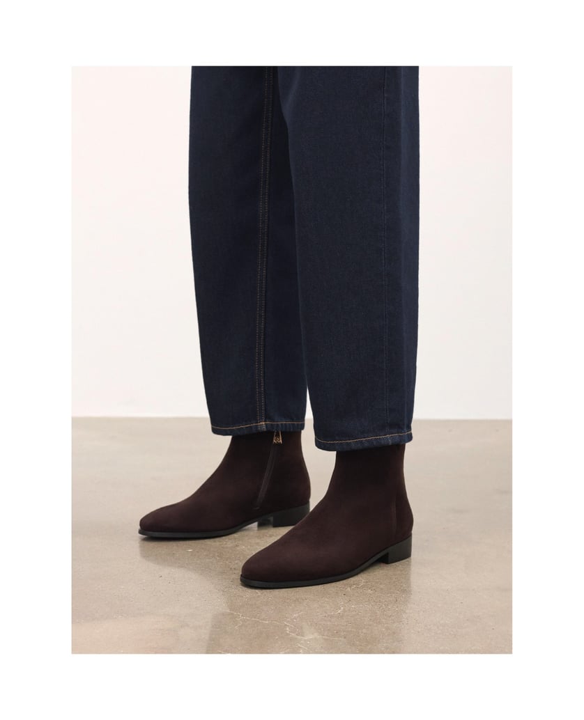 Kazar-Suede-brown-zip-up-boots-hnědá