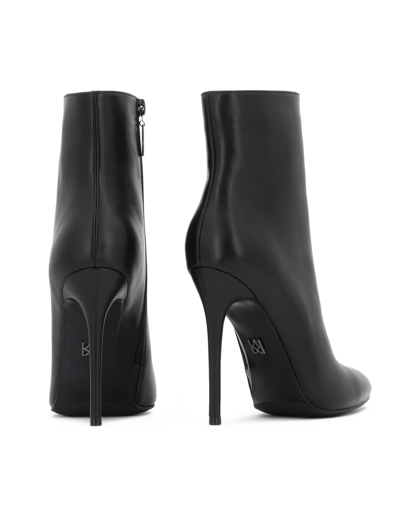 Kazar-Leather-black-boots-on-a-slender-stiletto-heel-čierna
