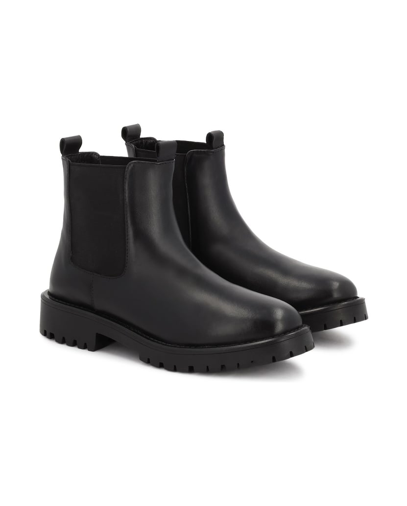 Kazar-Klassische-Lederpantoffeln-schwarz