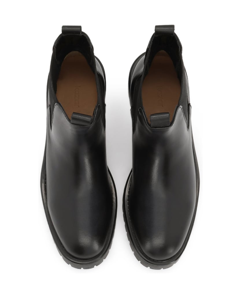 Kazar-Klassische-Lederpantoffeln-schwarz