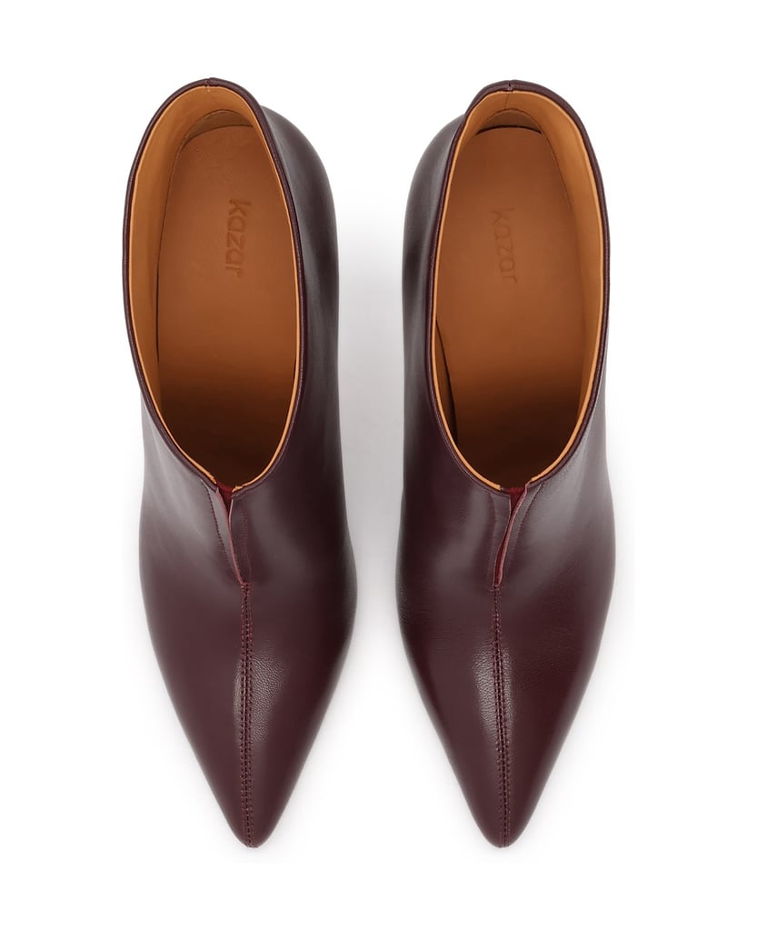 Kazar-Kastanienbraune-Stiefel-mit-niedrigem-Sc-rot