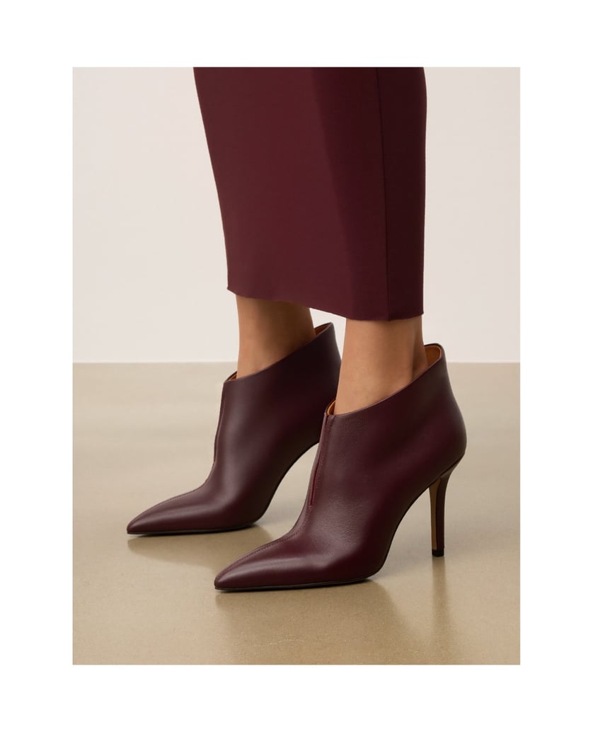 Kazar-Maroon-boots-with-low-upper-červená