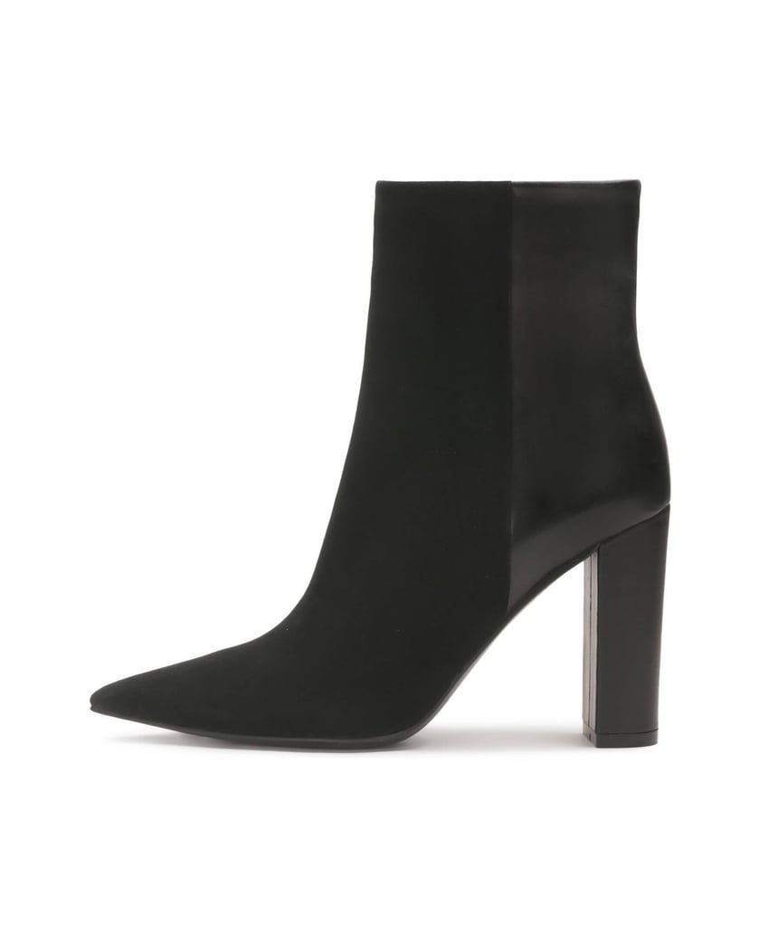 Kazar-Schwarze-Stiefel-aus-Wildleder-und-Glattleder-schwarz