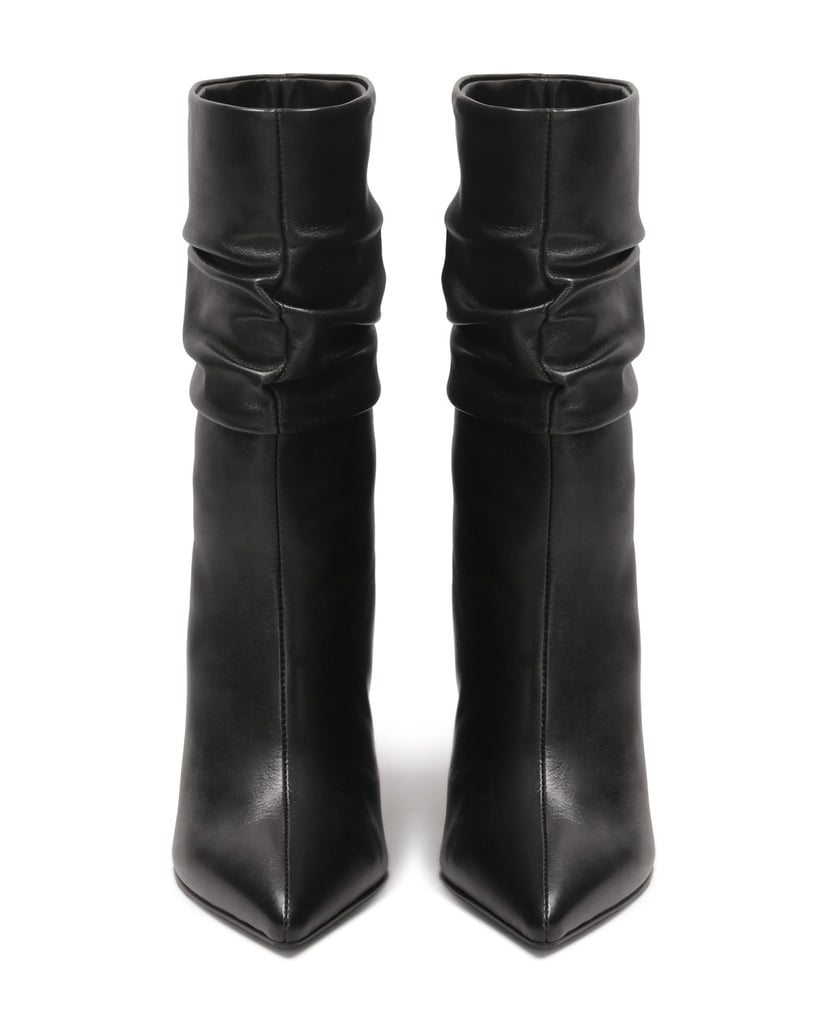 Kazar-Elegant-black-boots-with-creased-upper-čierna