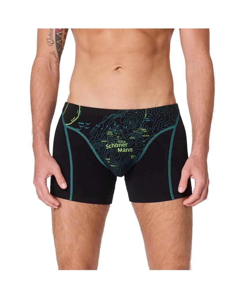 EIN-SCHÖNER-FLECK-ERDE-Herren-Boxershort-1er-Pack-schwarz