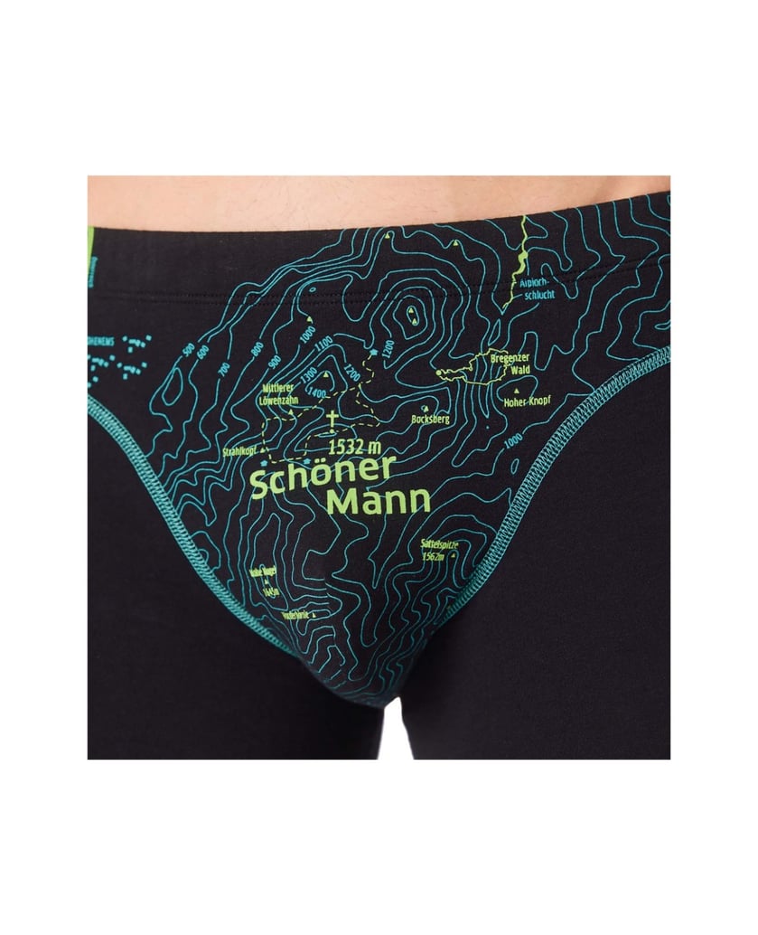 EIN-SCHÖNER-FLECK-ERDE-Herren-Boxershort-1er-Pack-schwarz