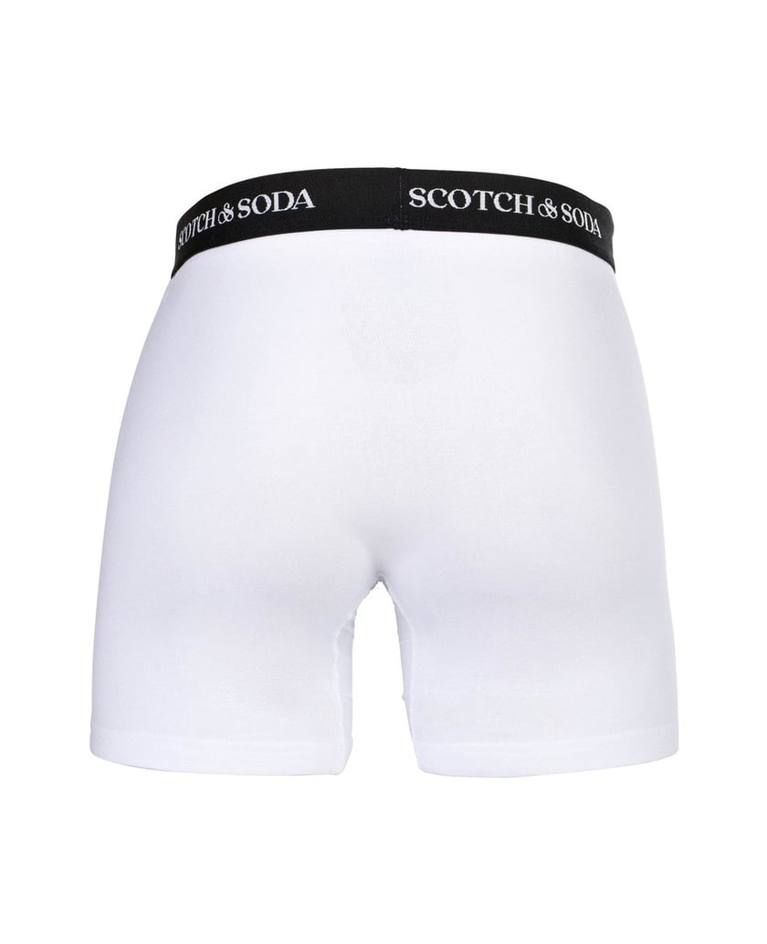 Scotch-&-Soda-Herren-Boxershort-3er-Pack-Solid-Cotton-Stretch-schwarz