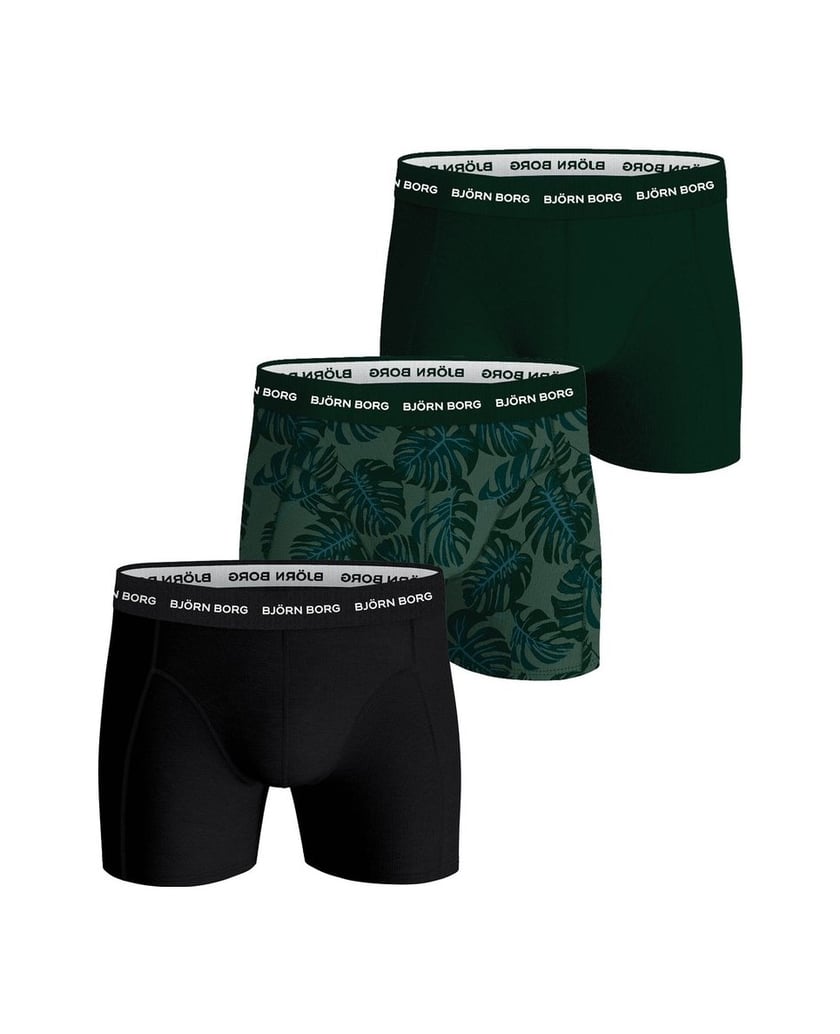 Björn-Borg-Herren-Boxershort-3er-Pack-Cotton-Stretch-Boxer-Trunks-3P-blau-