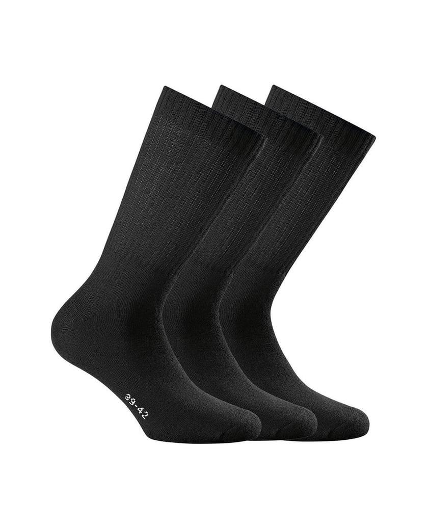 Rohner-basic-Unisex-Socken-3er-Pack-sport-3-er-pack-schwarz