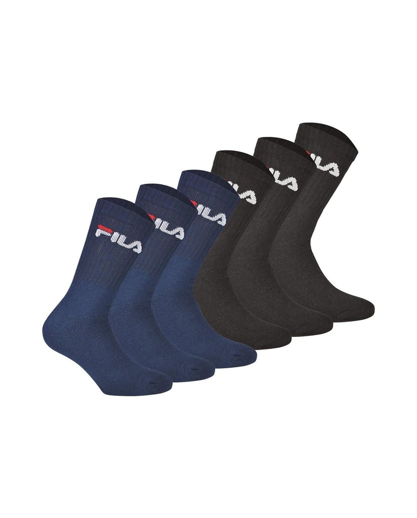 Fila-Unisex-Socken-3er-Pack-schwarz