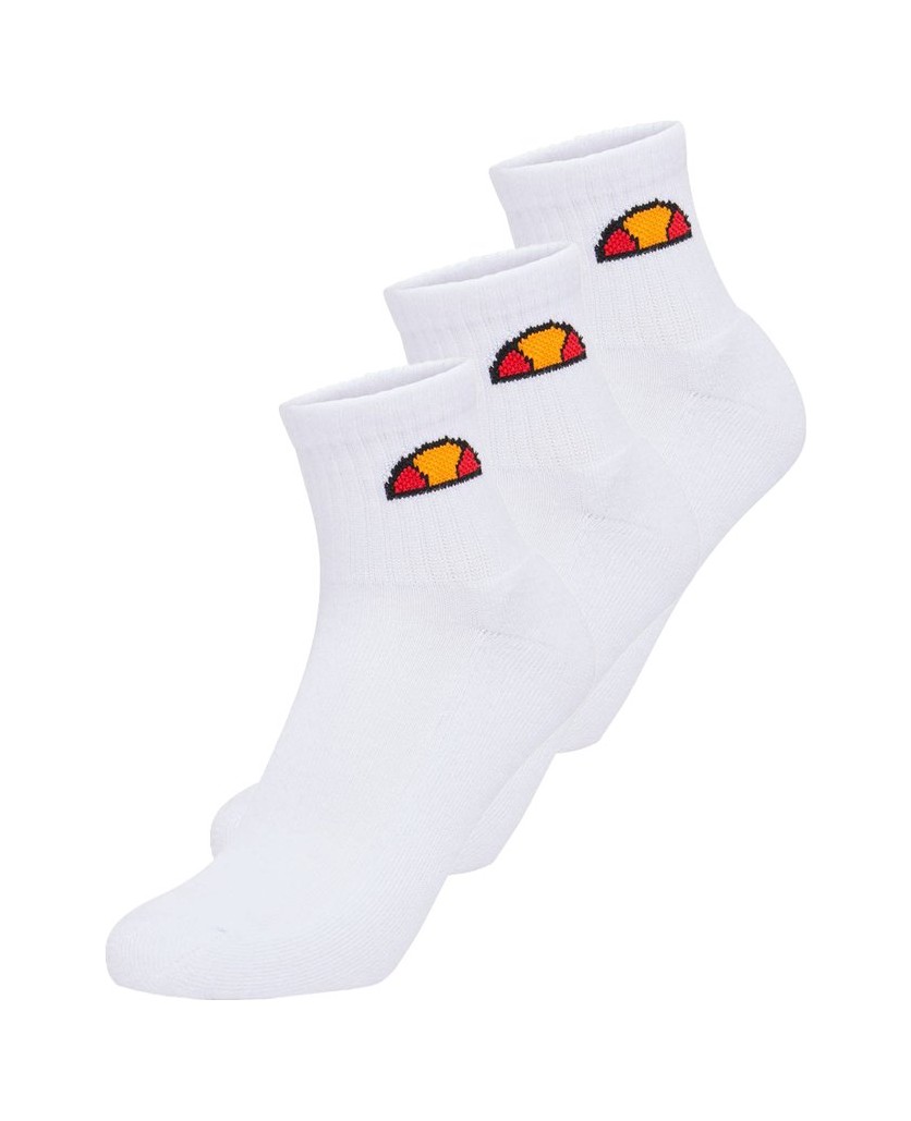 ELLESSE-Unisex-Socken-3er-Pack-TALLO-ANKLE-SOCKS-weiss