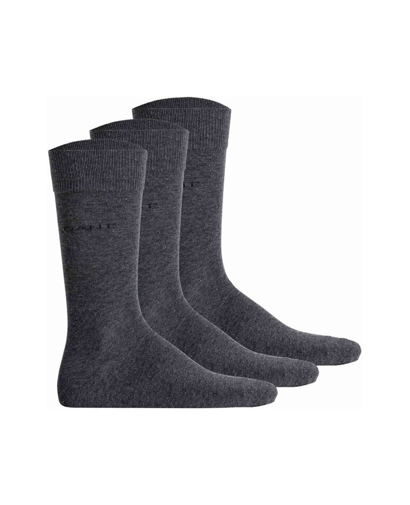 GANT-Herren-Socken-3er-Pack-schwarz