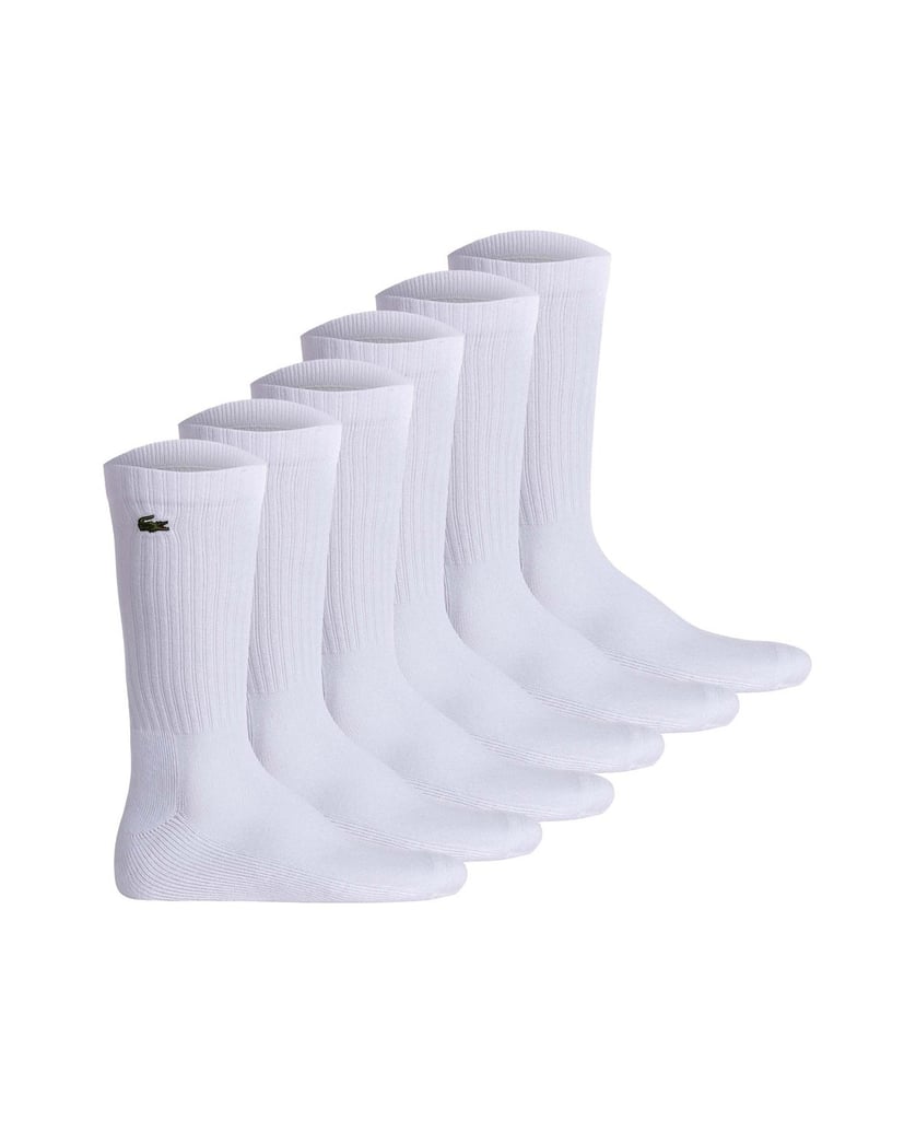 LACOSTE-Unisex-Socken-6er-Pack-schwarz