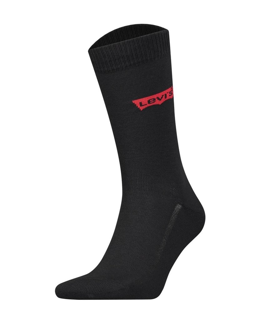 Levis-Herren-Socken-6er-Pack-schwarz