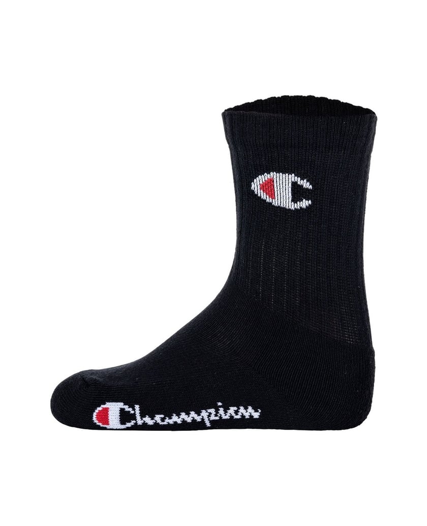 Champion-Unisex-Socken-6er-Pack-schwarz