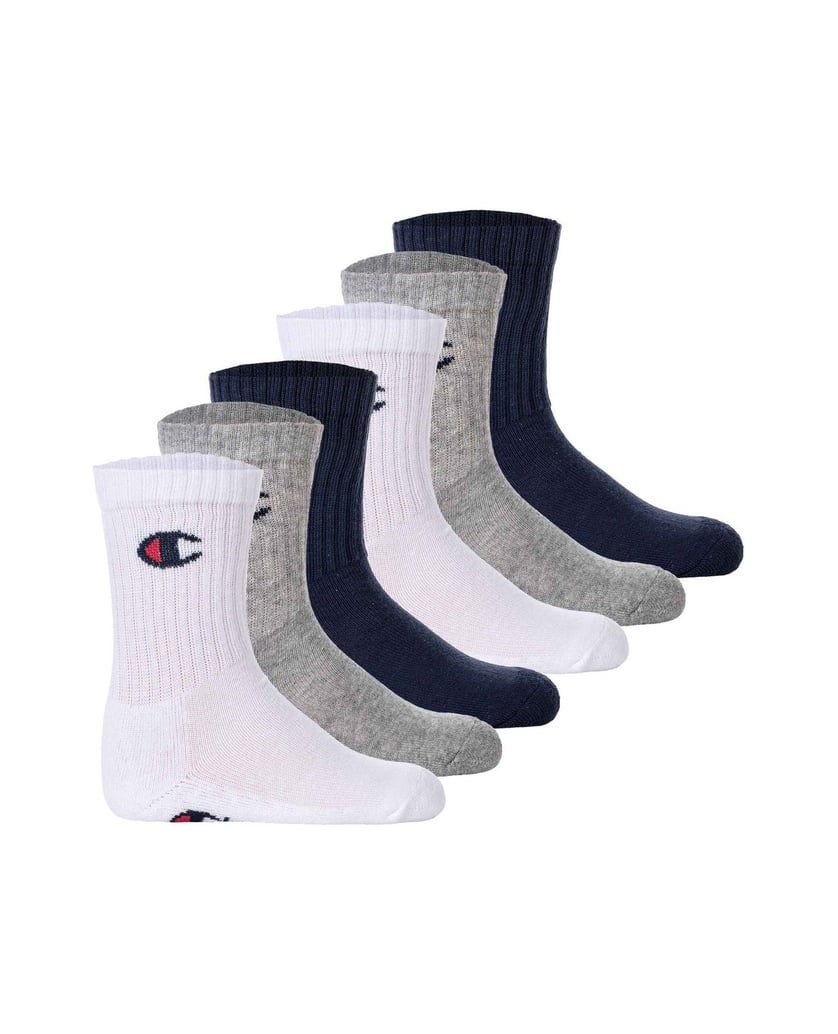 Champion-Unisex-Socken-6er-Pack-schwarz