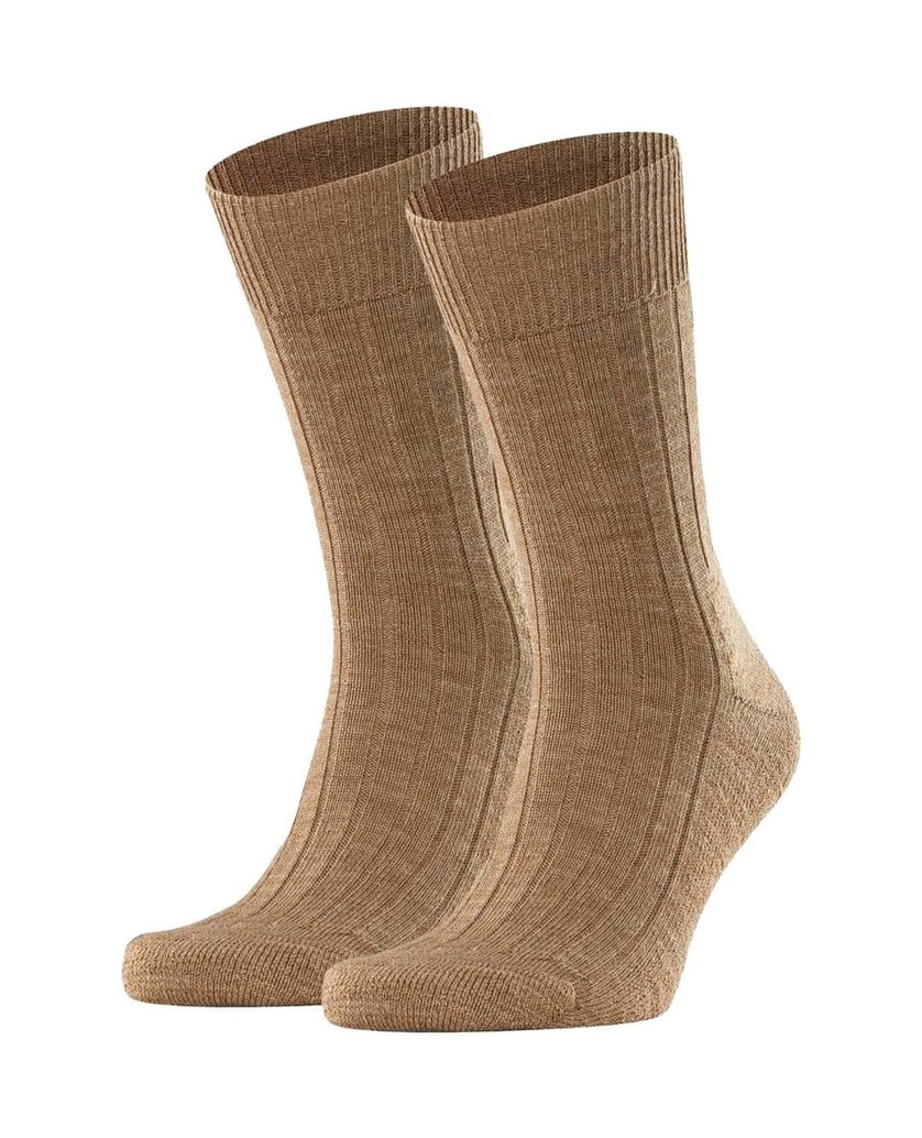 Falke-Herren-Socken-2er-Pack-braun