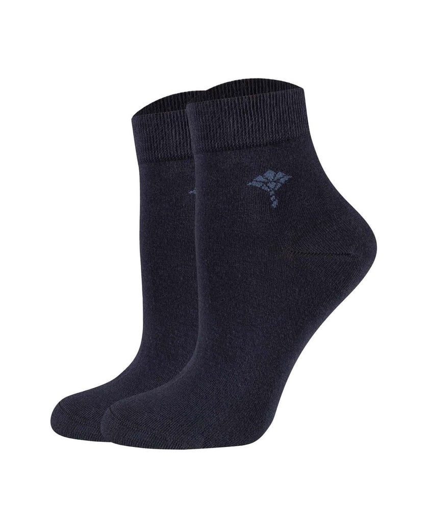 Joop-Damen-Socken-2er-Pack-Women-for-your-daily-glam-cotton-Socks-1p-schwarz