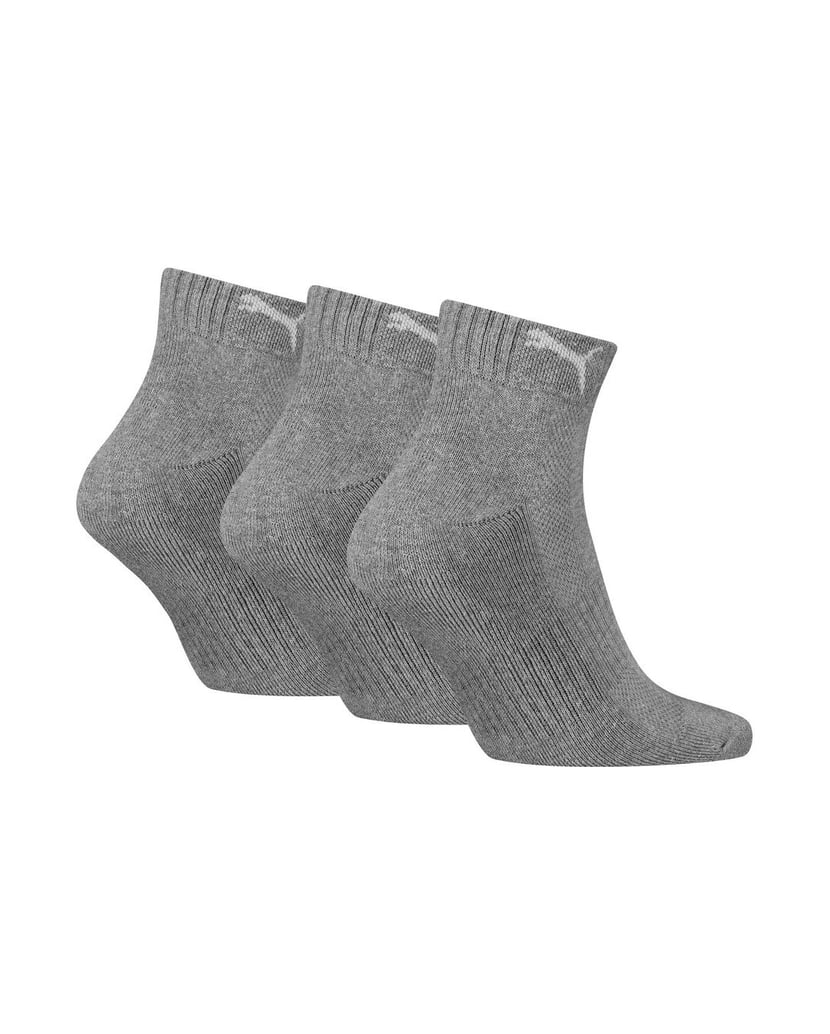 Puma-Unisex-Socken-3er-Pack-Cushioned-Quarter-3P-schwarz