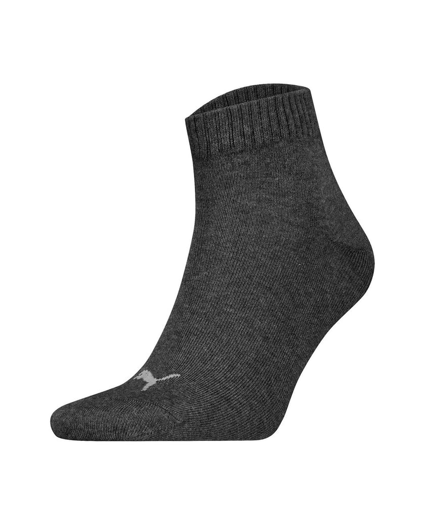 Puma-Unisex-Socken-6er-Pack-Quarter-Plain-ECO-schwarz