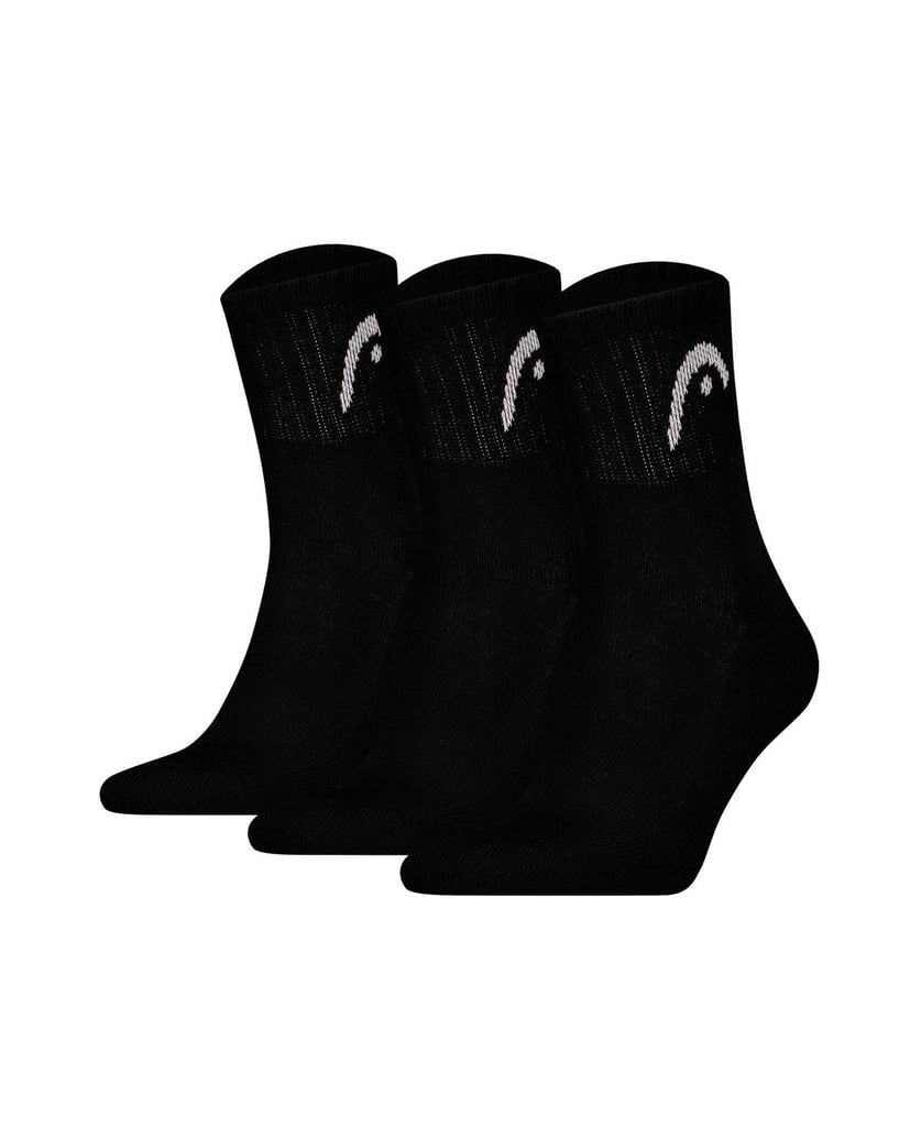 Head-Unisex-Socken-3er-Pack-All-Sports-Training-Short-Crew-3P-schwarz