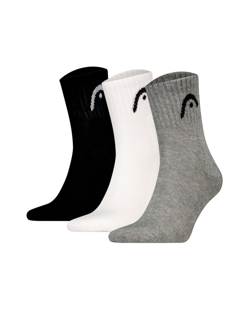 Head-Unisex-Socken-3er-Pack-All-Sports-Training-Short-Crew-3P-schwarz