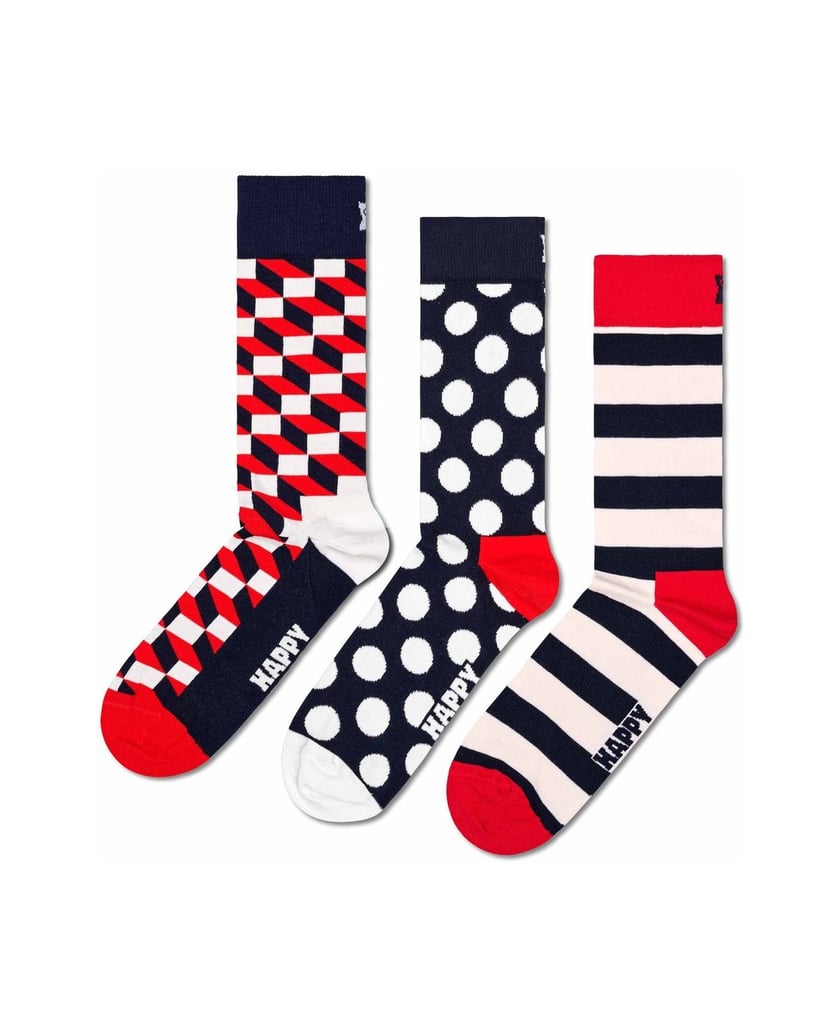 HAPPY-SOCKS-Unisex-Socken-6er-Pack-mehrfarbig-