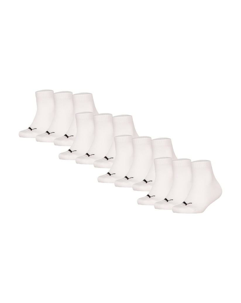 Puma-Unisex-Socken-12er-Pack-Plain-Quarter-12-schwarz