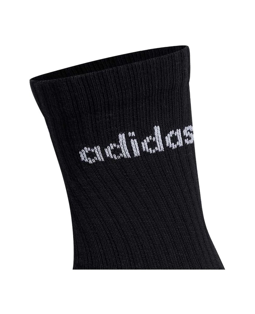 Adidas-Unisex-Socken-12er-Pack-Linear-Crew-Cushioned-schwarz