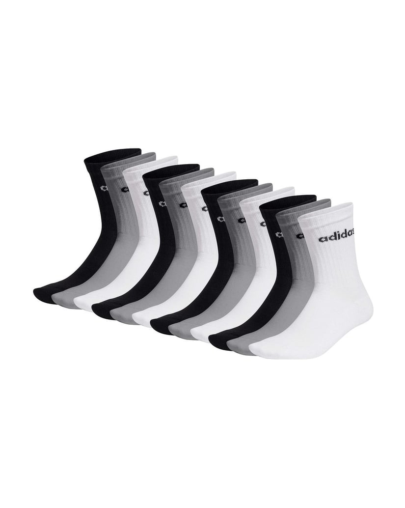 Adidas-Unisex-Socken-12er-Pack-Linear-Crew-Cushioned-schwarz