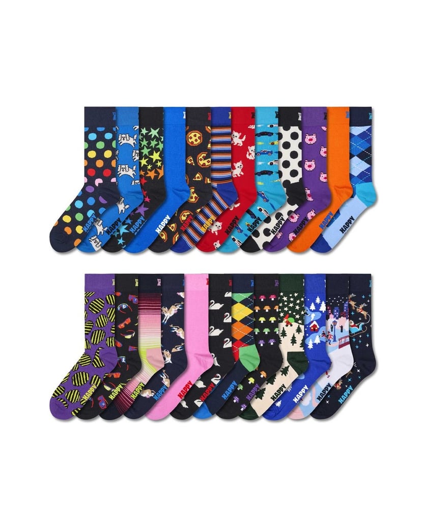HAPPY-SOCKS-Unisex-Socken-24er-Pack-24-Pack-Advent-Calendar-Gift-Set