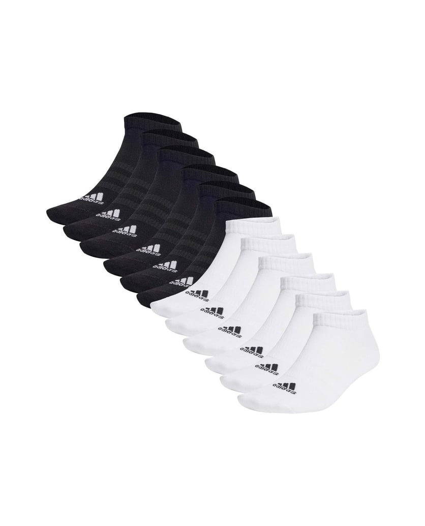 Adidas-Unisex-Socken-12er-Pack-Thin-and-Light-Sportswear-Low-Cut-Socks-schwarz