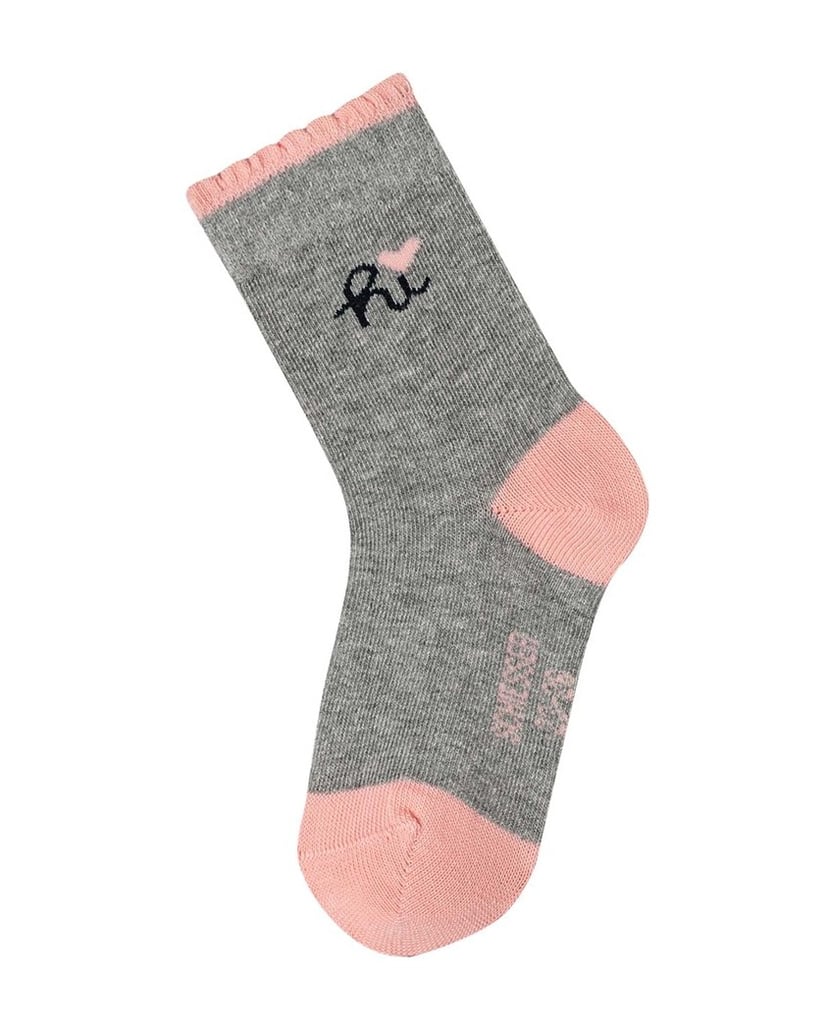 SCHIESSER-Mädchen-Socken-5er-Pack-Legwear-Kids-grau