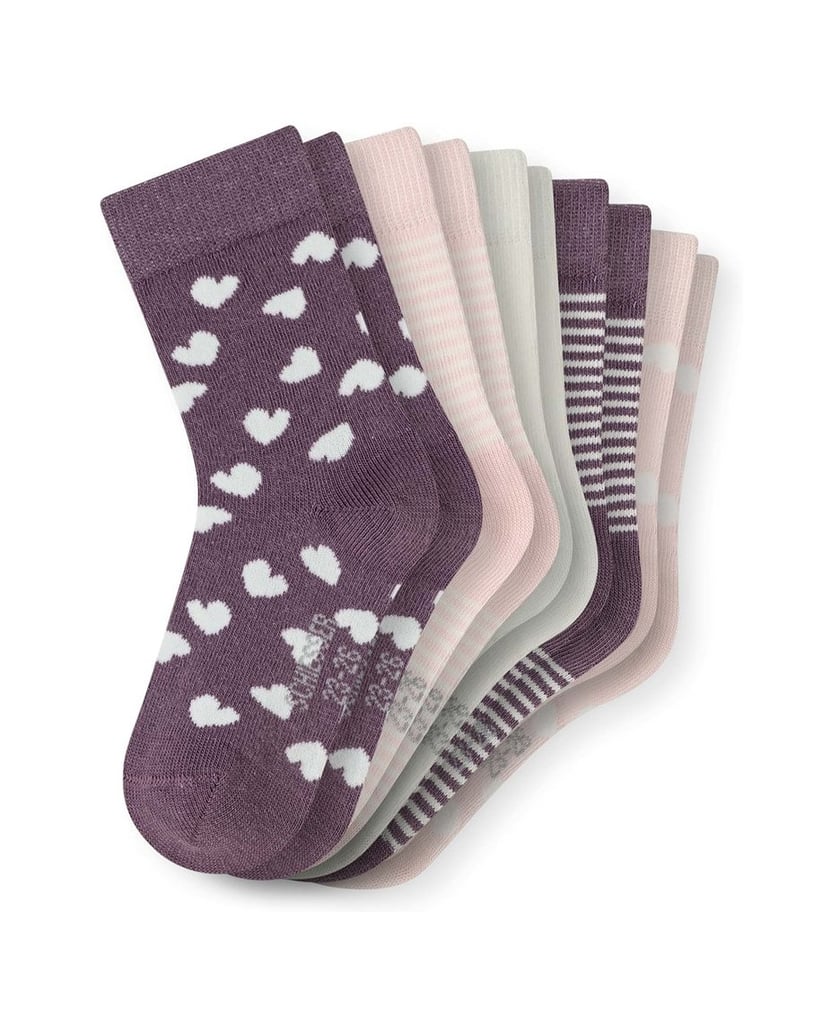 SCHIESSER-Mädchen-Socken-5er-Pack-Legwear-Kids-grau