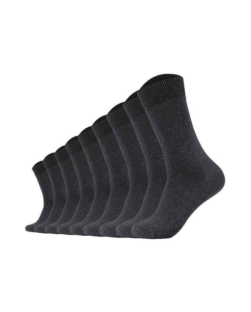 Camano-Unisex-Socken-9er-Pack-schwarz