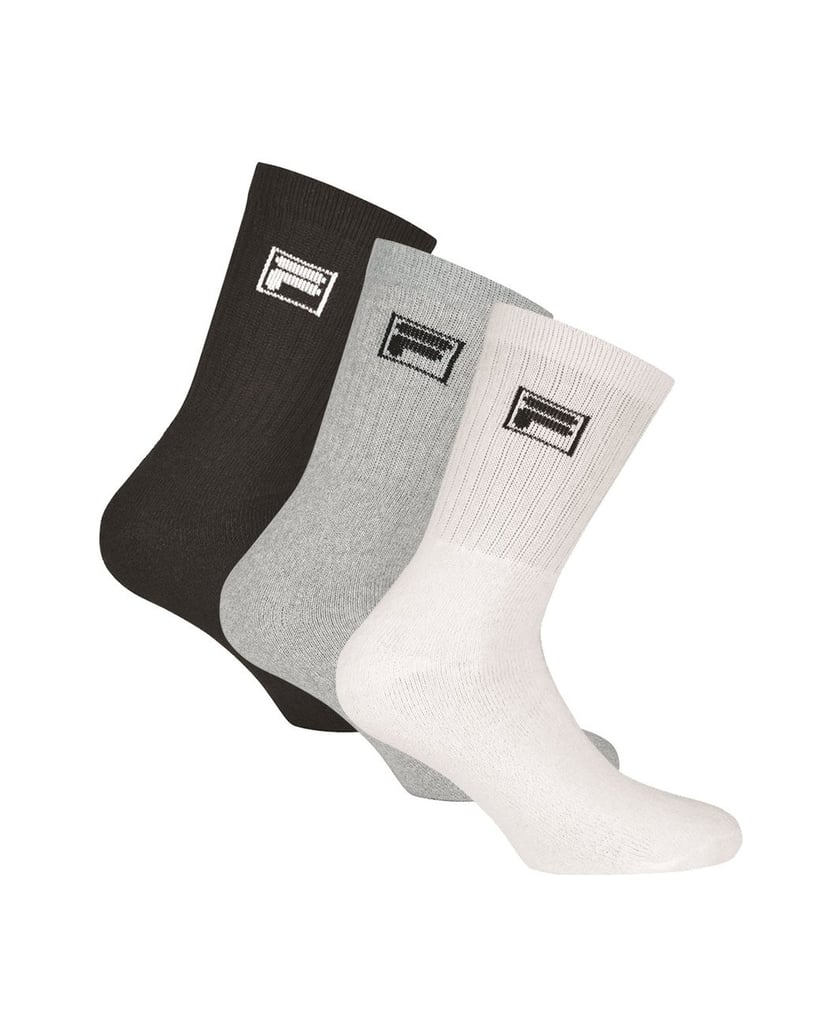 Fila-Unisex-Socken-3er-Pack-grau