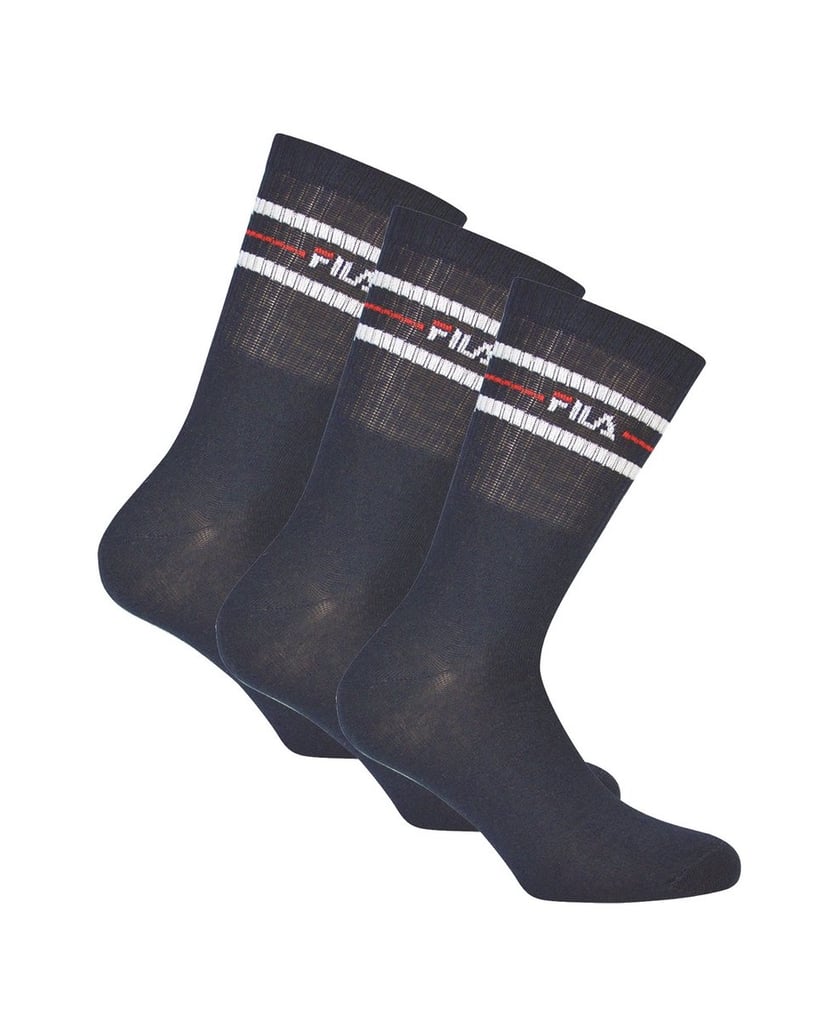 Fila-Unisex-Socken-3er-Pack-schwarz